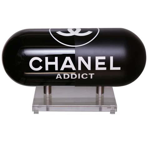 chanel addict pill|Chanel Addict Black & White Pill Sculpture .